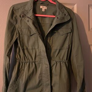 Style & Co. Sage Green Utility Jacket